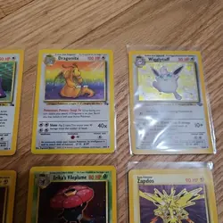 🔥🔥Pokemon Card Lot 6, Vintage Holos, Fossil, Jungle, Dragonite, Zapdos - Image 5