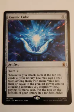 Cosmic Cube Marvel Super Heroes Regular Mythic NM+ - Image 1
