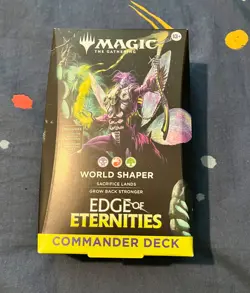 MTG Magic The Gathering Edge of Eternities World Shaper Commander Deck - Image 1