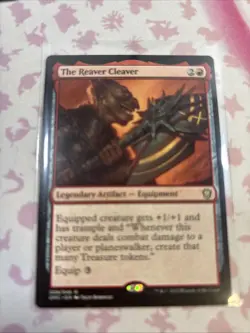 The Reaver Cleaver MTG Modern Horizons 3 Commander Magic The Gathering Rare LP - Image 1