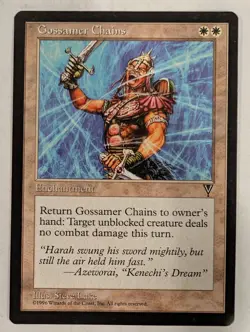 Gossamer Chains - Visions - Magic the Gathering MTG Nice! - Image 1