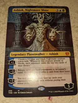 Ashiok, Nightmare Muse - Borderless - Theros Beyond Death - MTG - Image 1