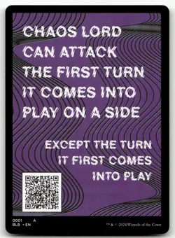Sword Token #28 (NM) Bloomburrow BLB Magic MTG - Image 2