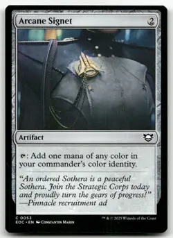Arcane Signet #53 (NM) Edge of Eternities EOC Magic MTG - Image 1