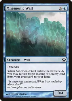 MP - Mnemonic Wall [THS - 55] Theros - Image 1