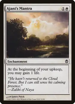 MTG Ajani's Mantra ** Duel Decks: Ajani vs. Nicol Bolas ** English - Image 1