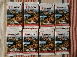 Magic The Gathering Avatar: The Last Airbender Jumpstart Booster Pack Lot ×8 - Image 1
