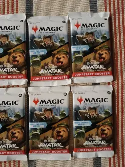 Magic The Gathering Avatar: The Last Airbender Jumpstart Booster Pack Lot ×8 - Image 3