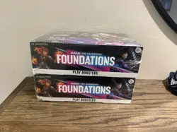 Magic MTG Foundations PLAY Booster Box FACTORY SEALED IN HAND! - Image 1