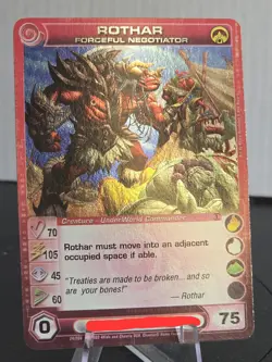 Chaotic, Rothar Forceful Negotiator, AU, Rare, 70/105/45/60/ 75 Max - Image 1