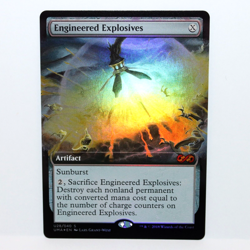 Engineered Explosives (Foil Extended Art) - MTG Ultimate Masters - NM - Image 1