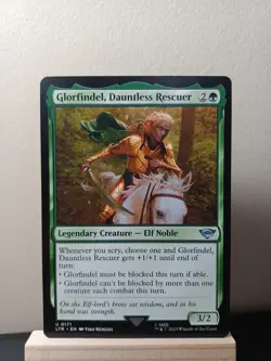 Glorfindel, Dauntless Rescuer [LP] - LOTR: Tales of Middle-Earth - MTG LTR - Image 1