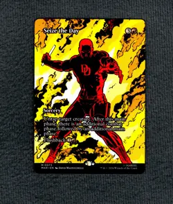 Seize the Day 73 MTG Marvel Universe Mythic Normal NM - Image 1