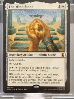 2026 Marvel MTG Magic The Gathering The Mind Stone 0021 Mythic - Image 1