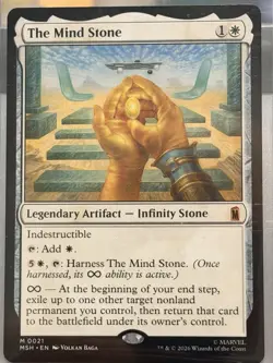 2026 Marvel MTG Magic The Gathering The Mind Stone 0021 Mythic - Image 2