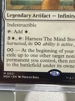 2026 Marvel MTG Magic The Gathering The Mind Stone 0021 Mythic - Image 3