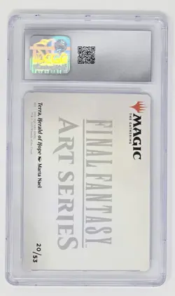 Terra, Herald of Hope (20/53) Gold-Stamped CGC 10 (2025) MTG: Final Fantasy - Image 2