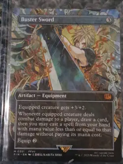 Buster Sword (Borderless) Final Fantasy Regular - Image 1