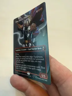 Wizards of the Coast - MTG Marvel Super Heroes Thor, God of Thunder 0369 Foil - Image 3