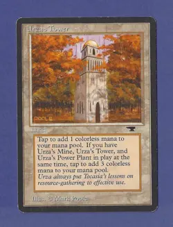 1994 Magic the Gathering - Urza's Tower - Antiquities MTG - Image 1