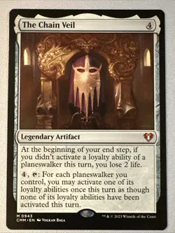MTG / The Chain Veil / CMM / #943 / Regular / Mythic / NM - Image 1