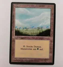 German FBB • Misprint Wald "Forest Plains" • Pack Fresh • Mtg (7) - Image 1