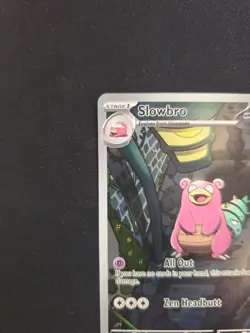 Slowbro 090/084 Mega Evolution Pitch Black Pokemon TCG NM Illustration Rare - Image 2