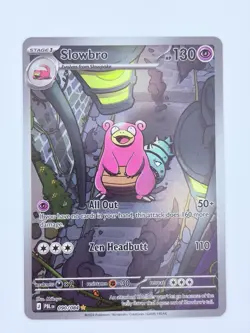 Slowbro 090/084 - Illustration Rare - Pokemon TCG: Pitch Black - Image 1