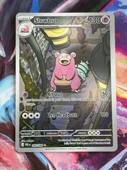 Slowbro 090/084 Pitch Black Illustration Rare Full Art Holo EN Pokemon TCG - Image 1