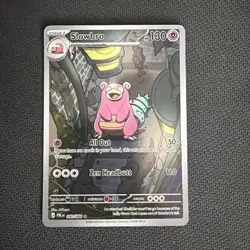 Slowbro 090/084 Pitch Black Illustration Rare Full Art Holo EN Pokemon TCG - Image 1