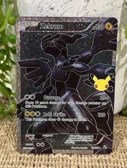 Pokemon TCG Zekrom 25th Celebrations Classic Collection 114/114 Holo Ultra Rare - Image 1