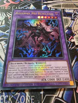 Azamina Mu Rcielago - 25LP-EN011 - Emblazoned Ultra Rare - Limited Edition - NM - Image 2