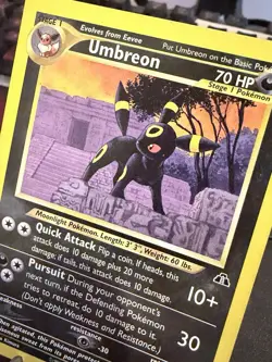 Pokemon Umbreon 32/75 Neo Discovery – Lightly Played – Vintage WOTC – Authentic - Image 2