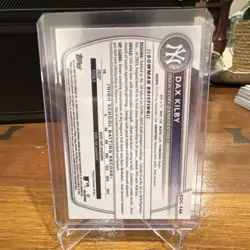 2025 Bowman Draft Chrome Dax Kilby #BDC-146 1st Edition Prospect Yankees - Image 2