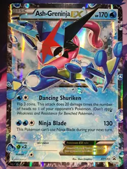 Ash-Greninja EX - (XY Black Star Promos) XY133 Jumbo Cards Holo *HP - Image 1