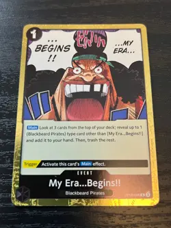 My Era...Begins!! (Reprint) R Premium Booster -The Best- Vol. 2 OP09-096 NM - Image 1