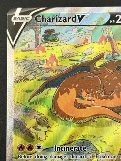 🔥Charizard V Black Star Promo SWSH260 AGS Full Art Holo 2022 NM🔥 - Image 3