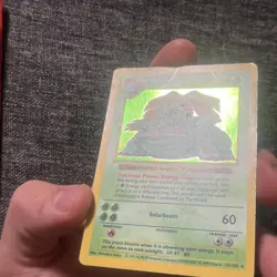 Pokemon Venusaur Base Set Shadowless 15/102 Holo Rare 1999 Edition TGC - Image 4