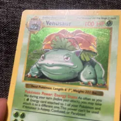 Pokemon Venusaur Base Set Shadowless 15/102 Holo Rare 1999 Edition TGC - Image 5