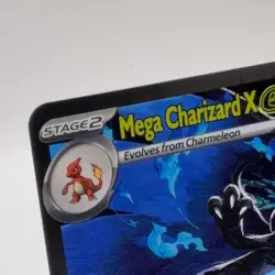 Pokemon TCG Phantasmal Flames Mega Charizard X EX 125/94 Holo English NM - Image 3