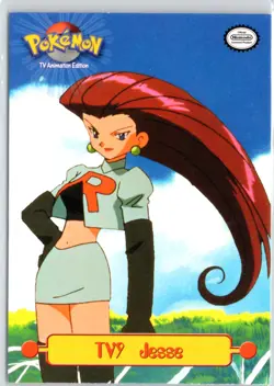 1999 Topps Pokemon TV Animation Edition Series 1 #TV9 Jesse - Image 1