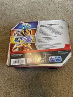 Pokemon TCG: Paradox Destinies Iron Crown ex Tin / New - Image 2