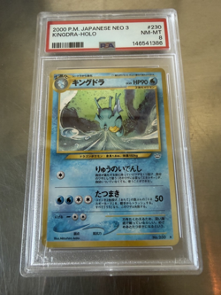 2000 P.M. JAPANESE NEO 3 KINGDRA-HOLO #230 PSA 8 - Image 1