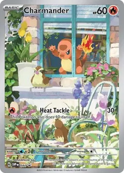 Charmander SVP044 SVP 044 Promo Obsidian Flames Pokemon Card NM - Image 1