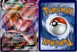 Mew VMAX 114/264 Fusion Strike Pokemon TCG Holo VMAX Rare NM - Image 3