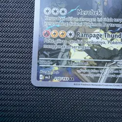 N’s Zekrom INDONESIAN 210 Mega Dream Ma3I / Ascended Heroes Pokemon - Image 5