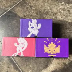 Pokemon XY Breakthrough ETB Opened mega Mewtwo X Y Fates Collide EMPTY - Image 1