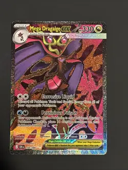 2026 Pokemon Mega Evolution Chaos Rising Dragalge Ex Ultra Rare #104/086 NM - Image 2