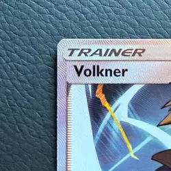 Pokemon TCG Volkner Ultra Prism 156/156 Holo Full Art Ultra Rare - Image 2