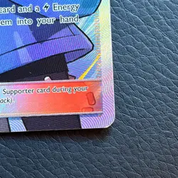 Pokemon TCG Volkner Ultra Prism 156/156 Holo Full Art Ultra Rare - Image 4
